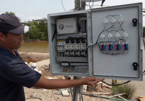 Nuôi tôm công nghệ cao – Ứng dụng chuyển đổi số