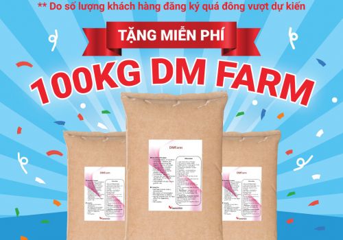 LÌ XÌ ĐẦU XUÂN 2022 THÀNH CÔNG VƯỢT DỰ KIẾN : VIETKO BIO THÔNG BÁO KẾT THÚC ĐỢT 1  MỞ THÊM ĐỢT 2 CHƯƠNG TRÌNH TẶNG MIỄN PHÍ 100 KG PHỤ GIA CHĂN NUÔI DMFARM !!