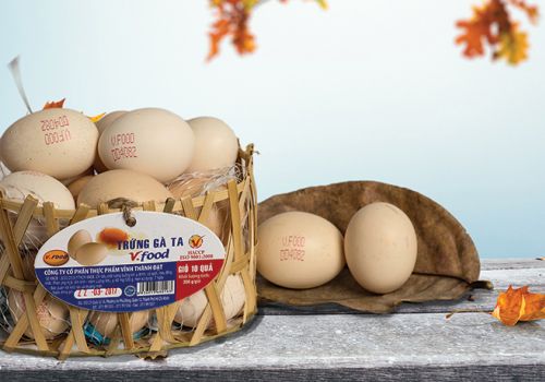 5 thương hiệu trứng gia cầm uy tín